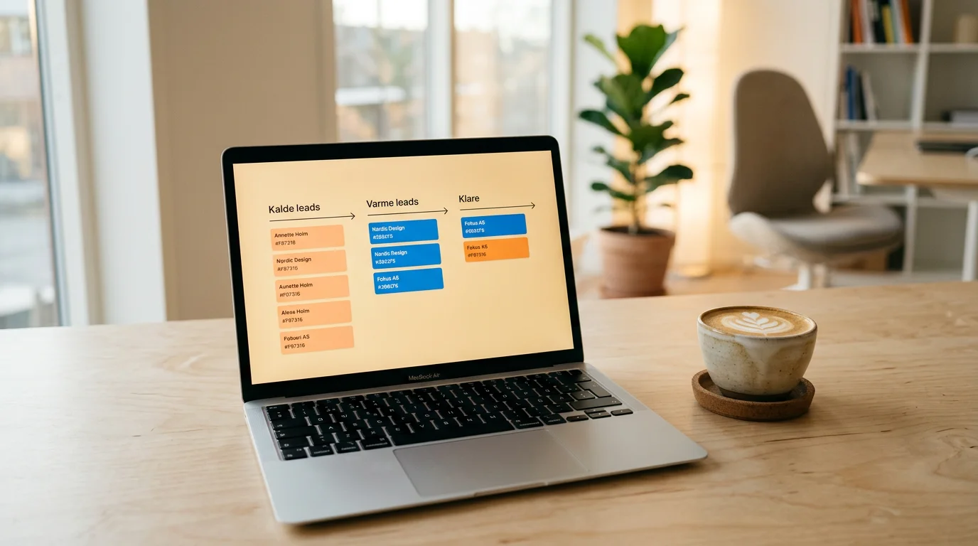 AI-agenter som automatiserer salgsprosessen fra kald prospektering til varme leads