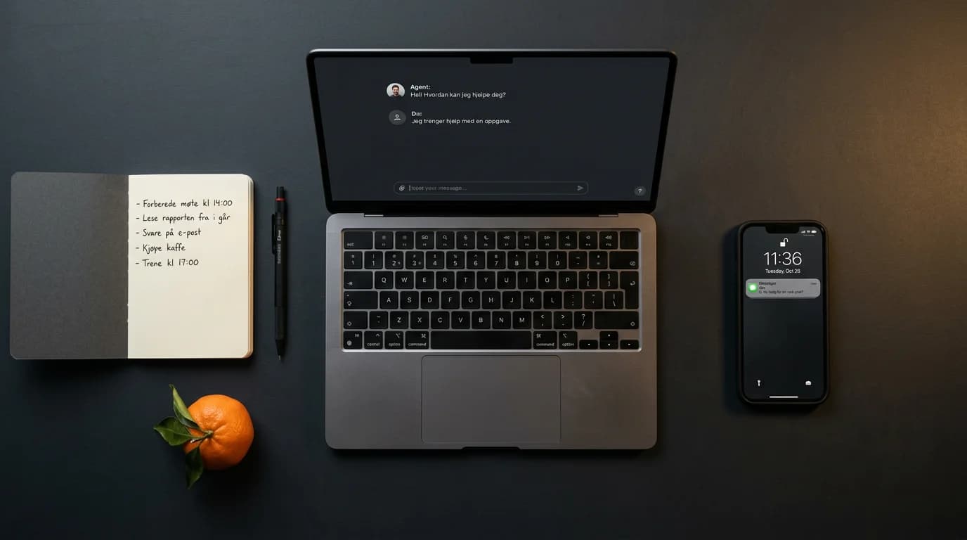 Nettverk av AI-agenter som samarbeider - OpenClaw bruksområder visualisert